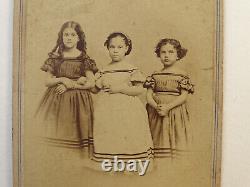 1860s White Slaves Abolitionist CDV Civil War Carte de Visite Photograph PH0