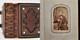 1860s Antique Photo Album Salem Ma Civil War Soldiers And Family Tin Type Cdv A+