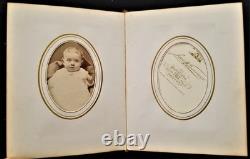 1860s antique PHOTO ALBUM salem ma CIVIL WAR SOLDIERS and FAMILY tin type cdv A+