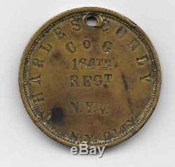 1861 CIVIL War Dogtag