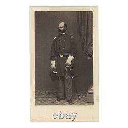 1861 Civil War CDV of Colonel Ambrose E. Burnside, 1st Rhode Island