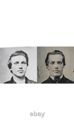 1861 VMI Cadet Reverend Tom Stack Baltimore MD Tintype Boston College President