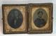 1862 1869 Civil War Era Ambrotype Tin Type Photo Of Confederate Soldier & Wife