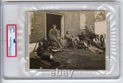1862 Battle of Fredericksburg Civil War Matthew Brady Original TYPE II Photo PSA
