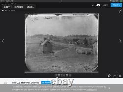 1862 Death Trap on Telegraph Road-Battle of Fredericksburg Civil War Brady Photo