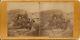 1863 Civil War Photo Stereoview Card Lancaster Nh Soldiers Mt Washington Summit