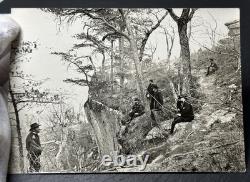 1863 General Grant On Lookout Mountain With Officers CIVIL War Photo Fp415