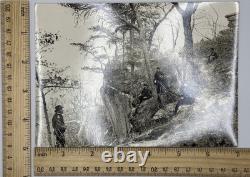 1863 General Grant On Lookout Mountain With Officers CIVIL War Photo Fp415