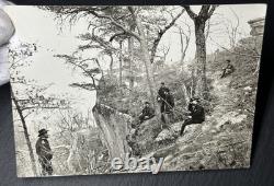 1863 General Grant On Lookout Mountain With Officers CIVIL War Photo Fp415