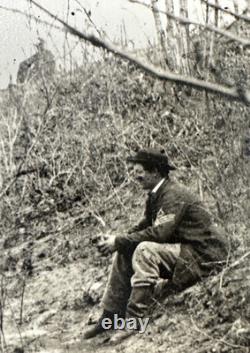 1863 General Grant On Lookout Mountain With Officers CIVIL War Photo Fp415