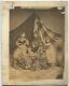 1863 Large Photograph Albany Civil War Sanitary Fair Fortune-tellers Booth