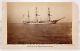 1864 Civil War Cdv Photograph Of Union Navy Ship Uss Hartford Farraguts Flagship