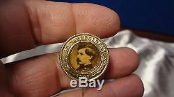 1864 CIVIL War Solider Photo Pin Campaign Button Pinback For President