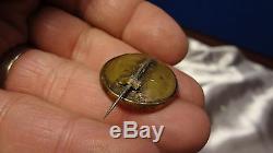 1864 CIVIL War Solider Photo Pin Campaign Button Pinback For President