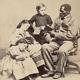 1864 Civil War White Black Slave Abolition Propaganda Learning Is Wealth, Paxon