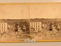 1865 Civil War Ruins Richmond Virginia Anderson & Ennis Stereoview Photo