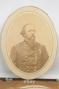 1865 Maj. General James Ricketts Civil War Albumen Photo D. C. Large with Tax Stamp