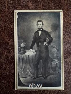 1870's Post Civil War CDV of Abraham Lincoln from the B. F. Marsh Collection