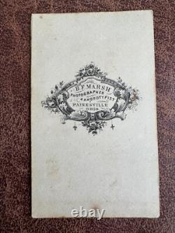 1870's Post Civil War CDV of Abraham Lincoln from the B. F. Marsh Collection