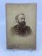 1870s Cabinet Card Photo Civil War Major H. S. Bunker Toldeo Ohio North Oswald