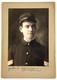 1880s John L Herman Civil War Soldier Portrait Photo Fort Wayne In Miner