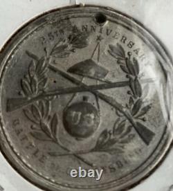 1888 Gettysburg 25 Th Anniversary Coin