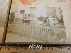 1898 Fresno California Confederate Civil War Veterans Scrapbook Photo Album