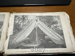 1898 GREATER AMERICA history book photos Civil War / Cuba / Philippines / Japan