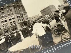 1905 GAR Civil War Soldiers PARADE Denver CO Colorado PANORAMIC Antique PHOTO 2
