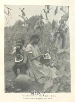 1905 Slave BLACK DIALECT Southern PHOTOGRAPHS Antique BANJO Civil War US SLAVERY