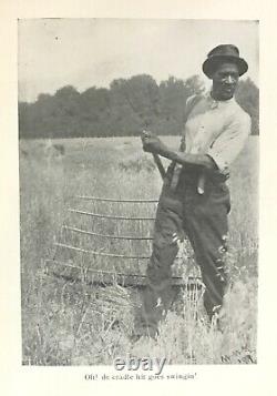 1905 Slave BLACK DIALECT Southern PHOTOGRAPHS Antique BANJO Civil War US SLAVERY