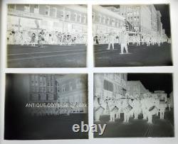 1911 antique 7GLASS SLIDE NEGATIVE lot PHOTOS denver co GAR VETERAN PARADE #3
