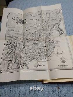 1943 Battle Hymn of CHINA Chinese Civil War PHOTOS Map BOOK Kuomintang WWII Rare