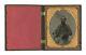 1/2 Plate Civil War Tintype Of Yankee Infantryman In Full Therm Case (berg 3-5)