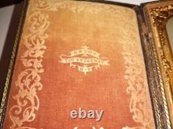 1/2 Plate Tintype Photo of Civil War Soldier Holding Hands Battle of Bull Run