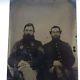 1/4 Plate Tintype Civil War Soldier One Wearing 6th Corps Badge