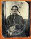 1/4 Tintype Civil War Soldier Original 1860s Photo