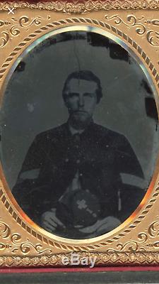 1/6 Civil War Tintype of Lyman S. Williams 6th Vermont