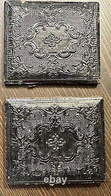 1/6 Ruby Ambrotype 3 Civil War Musicians with OTS Horns