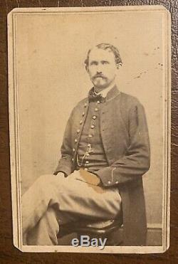 28th Illinois Infantry Civil War CDV Soldier Photo John J. Mappin