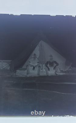 2-1860s Civil War Glass Negatives, Prendergast Bros St Paul MN