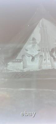 2-1860s Civil War Glass Negatives, Prendergast Bros St Paul MN