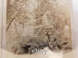 370 Paris France 5 CDV Photograph Group Civil War 1860s by Baptiste Guerard