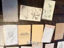 38 MEN & BOYS Lot of CDV Photos Civil War Era & Later