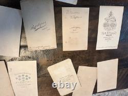 38 MEN & BOYS Lot of CDV Photos Civil War Era & Later