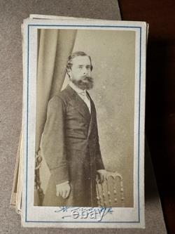 38 MEN & BOYS Lot of CDV Photos Civil War Era & Later