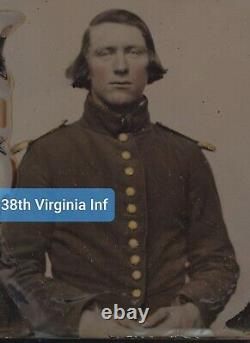 38th Virginia Infantry Armistead Brigade WIA @ Gettysburg Confederate Civil War