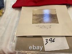 396 Petersburg Ft Sedgwick Battlefield Photo 1870's note Four Elderly CIVIL WAR
