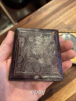 3 Photos UNION CIVIL WAR SOLDIER SAME MAN With Brother & UNIFORM Lot Pictures Rare