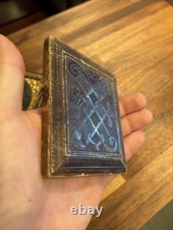 3 Photos UNION CIVIL WAR SOLDIER SAME MAN With Brother & UNIFORM Lot Pictures Rare